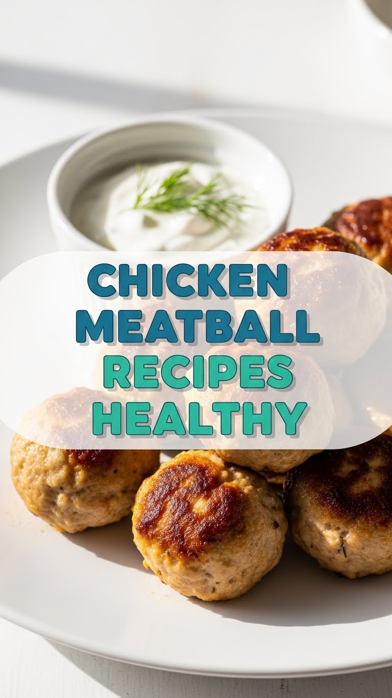 Chicken Meatball Recipes Healthy