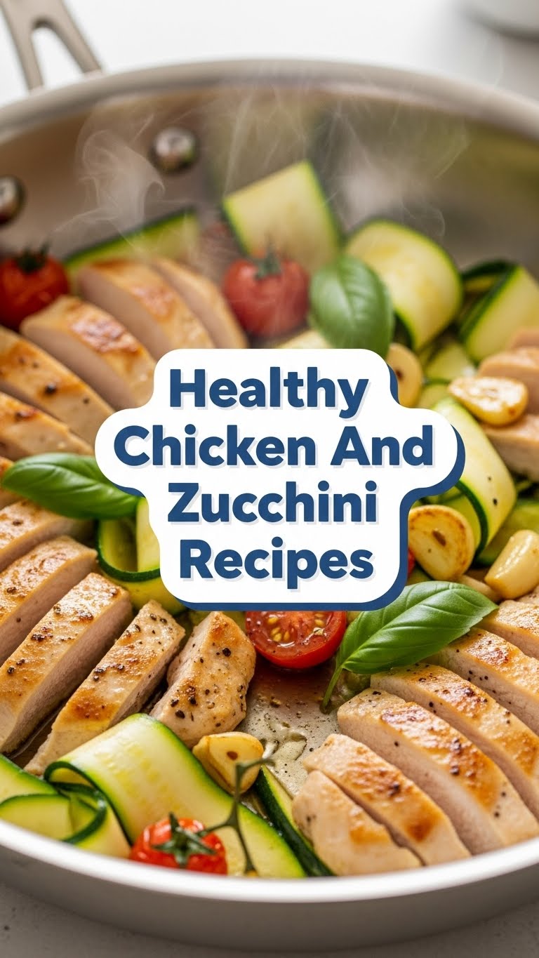 Healthy Chicken And Zucchini Recipes