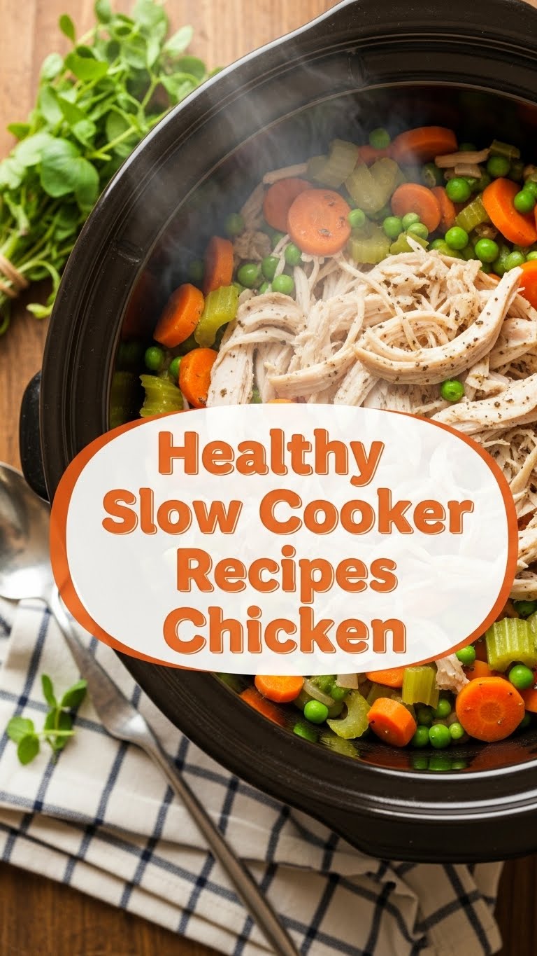 Healthy Slow Cooker Recipes Chicken