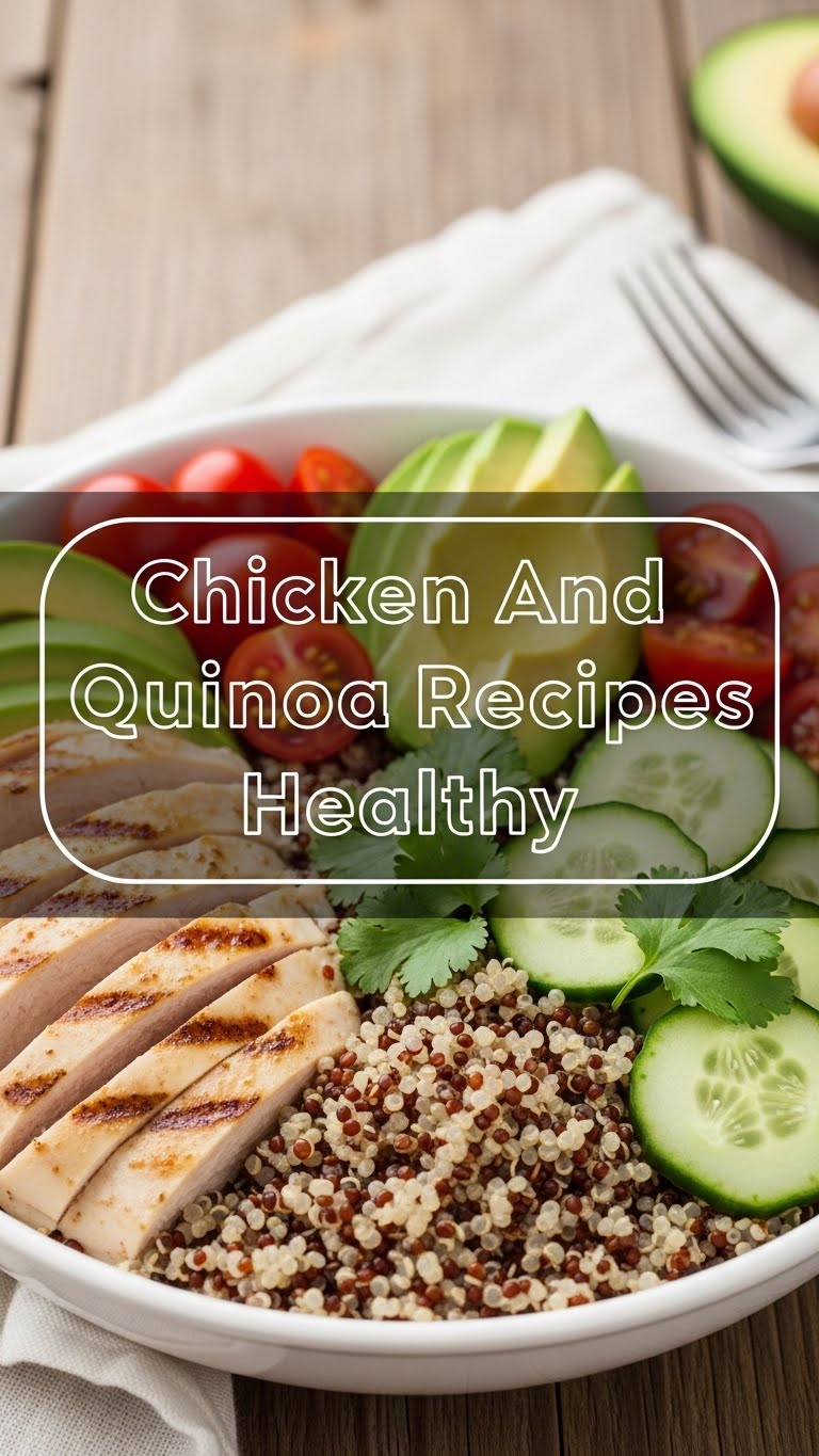 Chicken And Quinoa Recipes Healthy