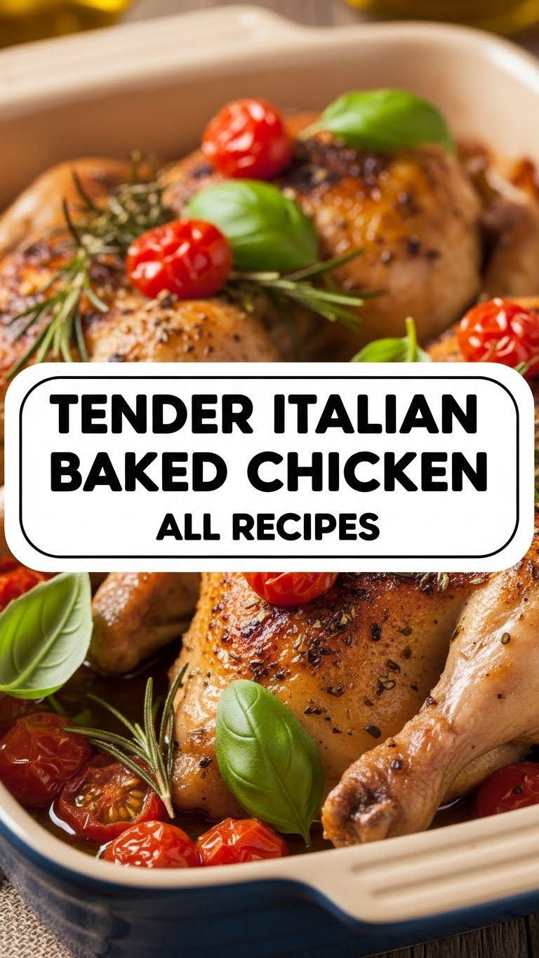 Tender Italian Baked Chicken All Recipes