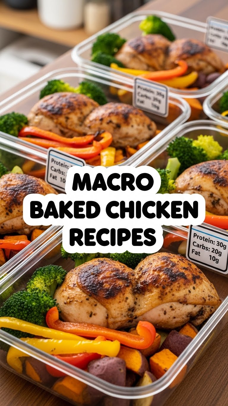 Macro Baked Chicken Recipes
