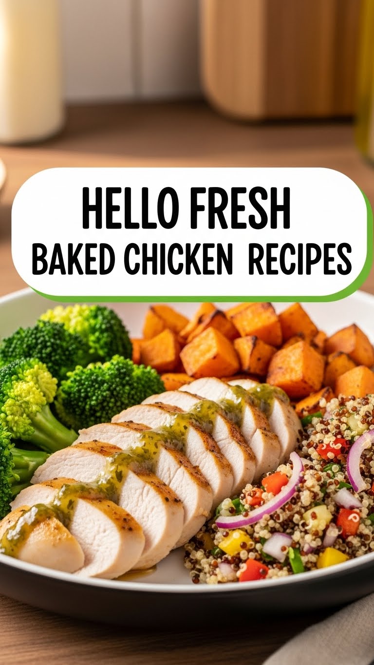 Hello Fresh Baked Chicken Recipes