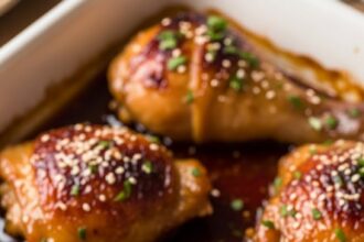 Baked Chicken Recipes Honey Garlic