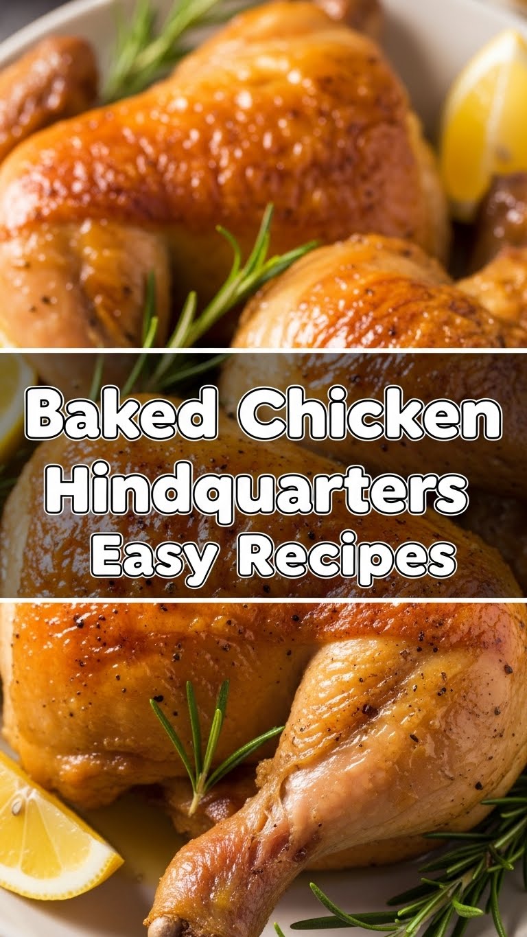 Baked Chicken Hindquarters Easy Recipes