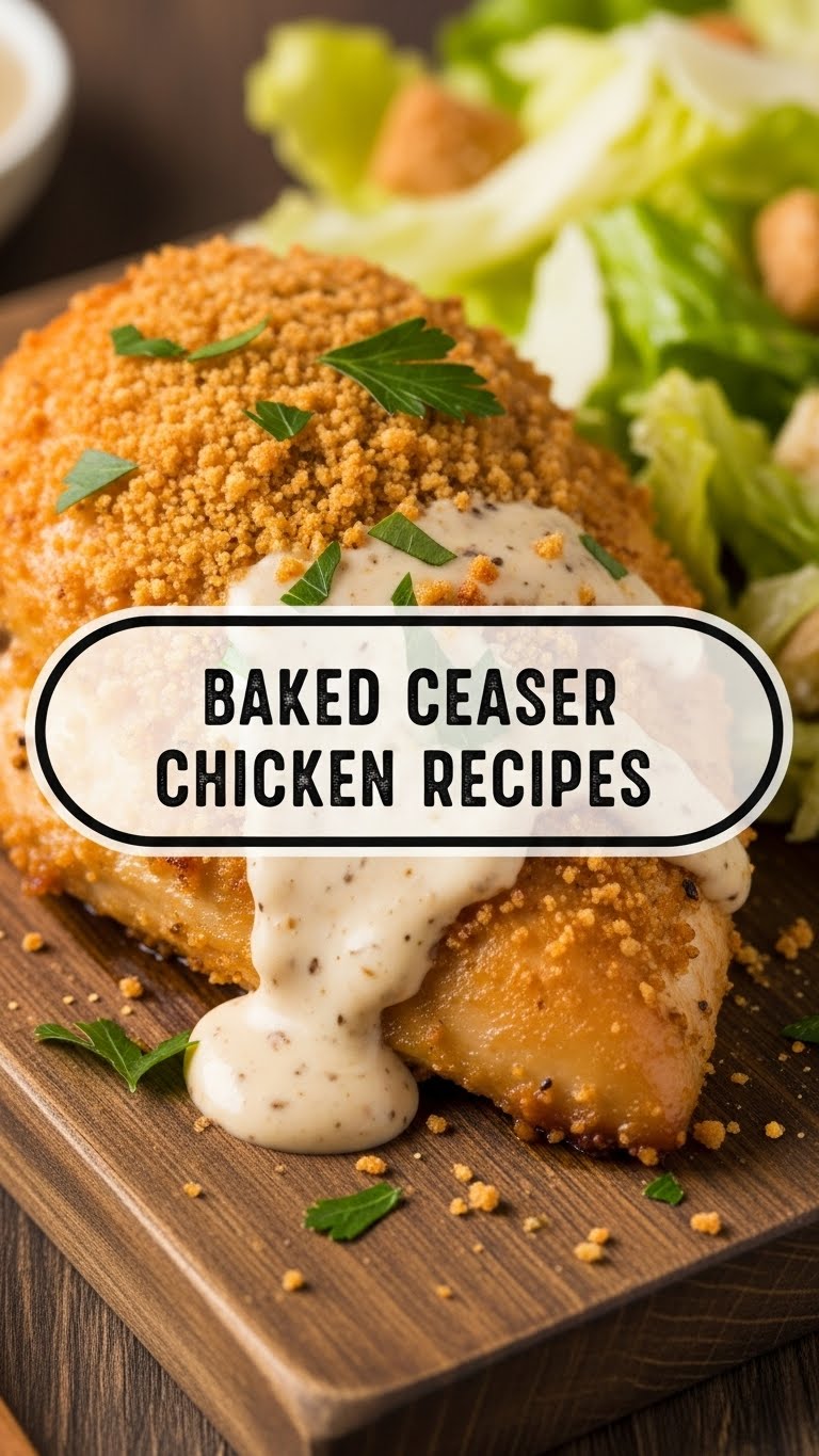 Baked Ceaser Chicken Recipes