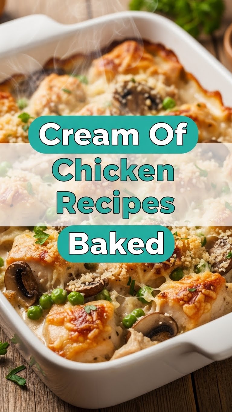 Cream Of Chicken Recipes Baked