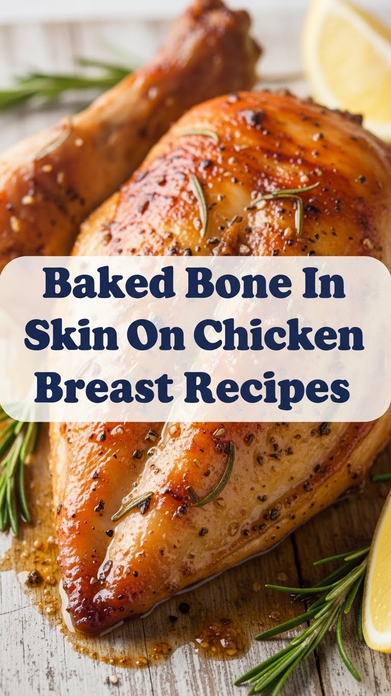 Baked Bone In Skin On Chicken Breast Recipes