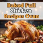 Baked Full Chicken Recipes Oven