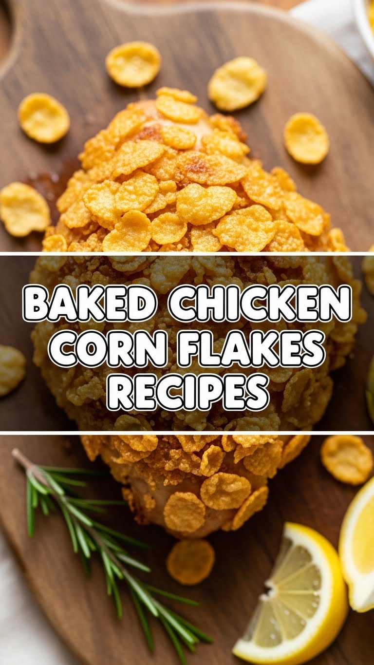 Baked Chicken Corn Flakes Recipes