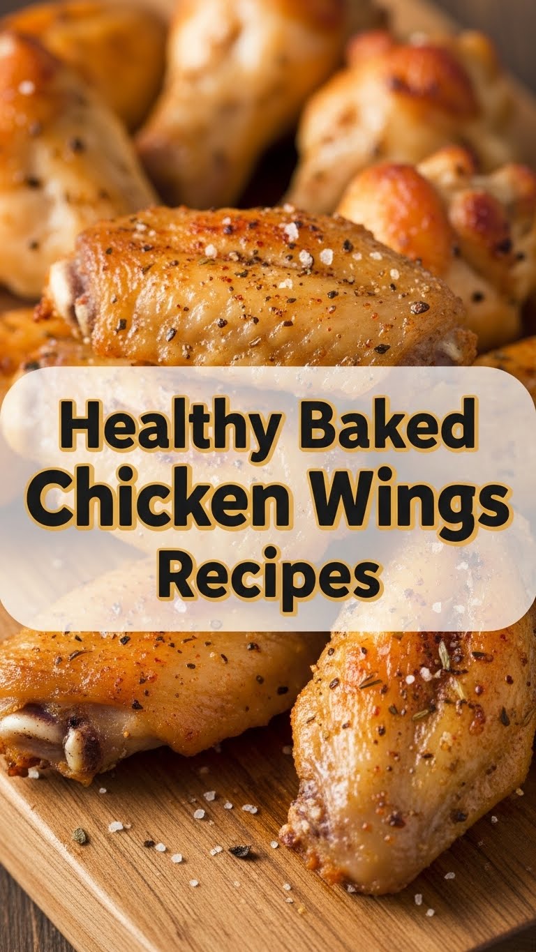 Healthy Baked Chicken Wings Recipes
