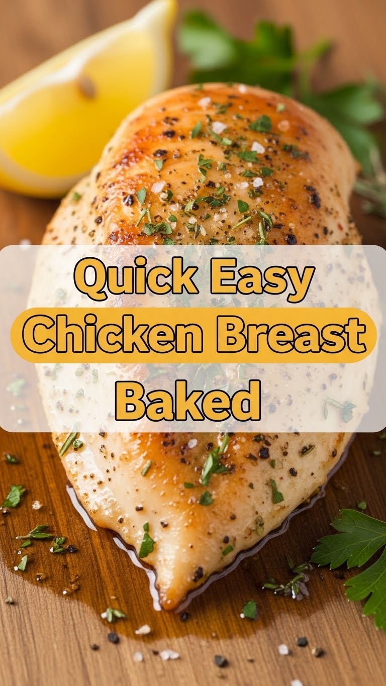 Quick Easy Chicken Breast Recipes Baked