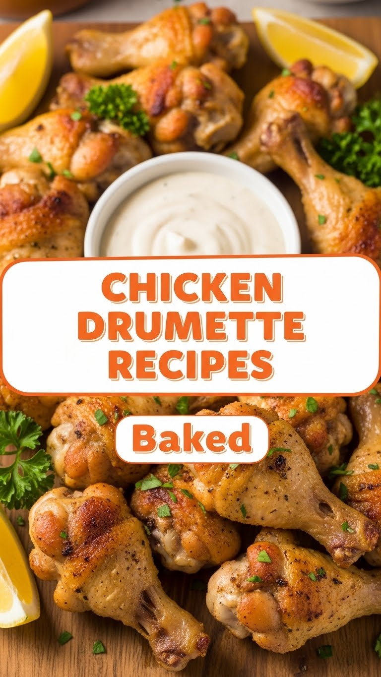 Chicken Drumette Recipes Baked
