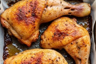 Whole Chicken Legs Recipes Oven Baked