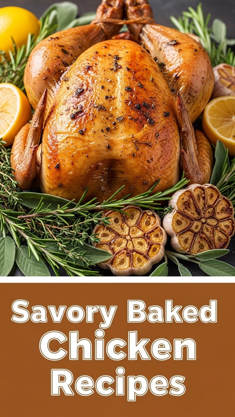 Savory Baked Chicken Recipes