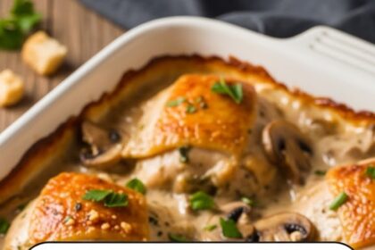 Baked Chicken Recipes Cream Of Mushroom