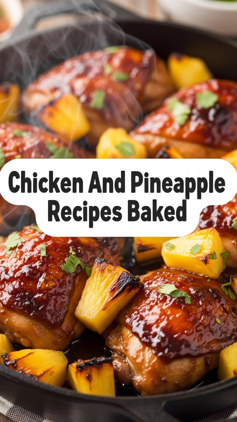 Chicken And Pineapple Recipes Baked