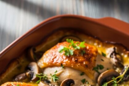Chicken And Mushroom Recipes Baked