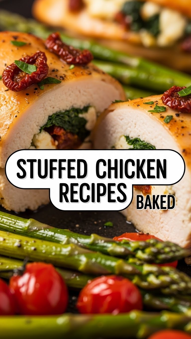 Stuffed Chicken Recipes Baked