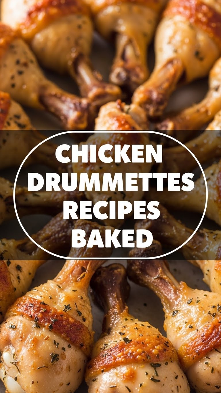 Chicken Drummettes Recipes Baked