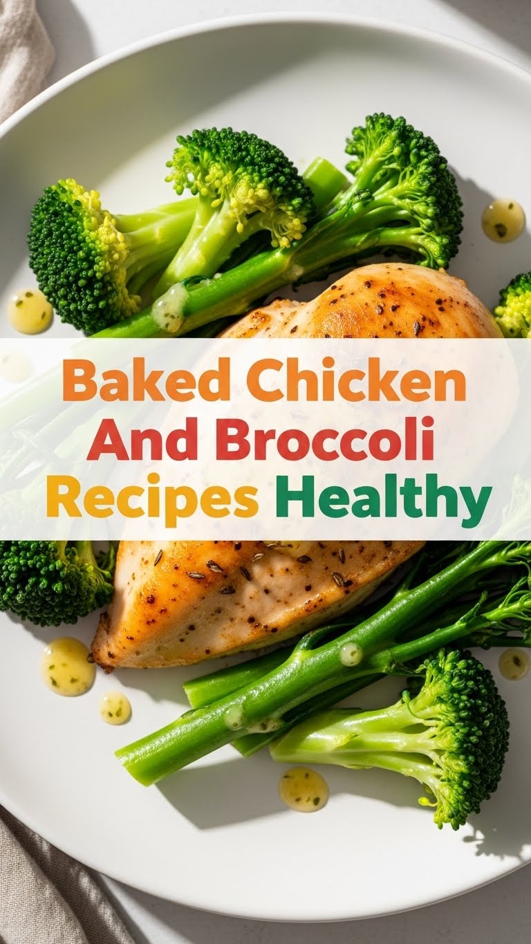 Baked Chicken And Broccoli Recipes Healthy