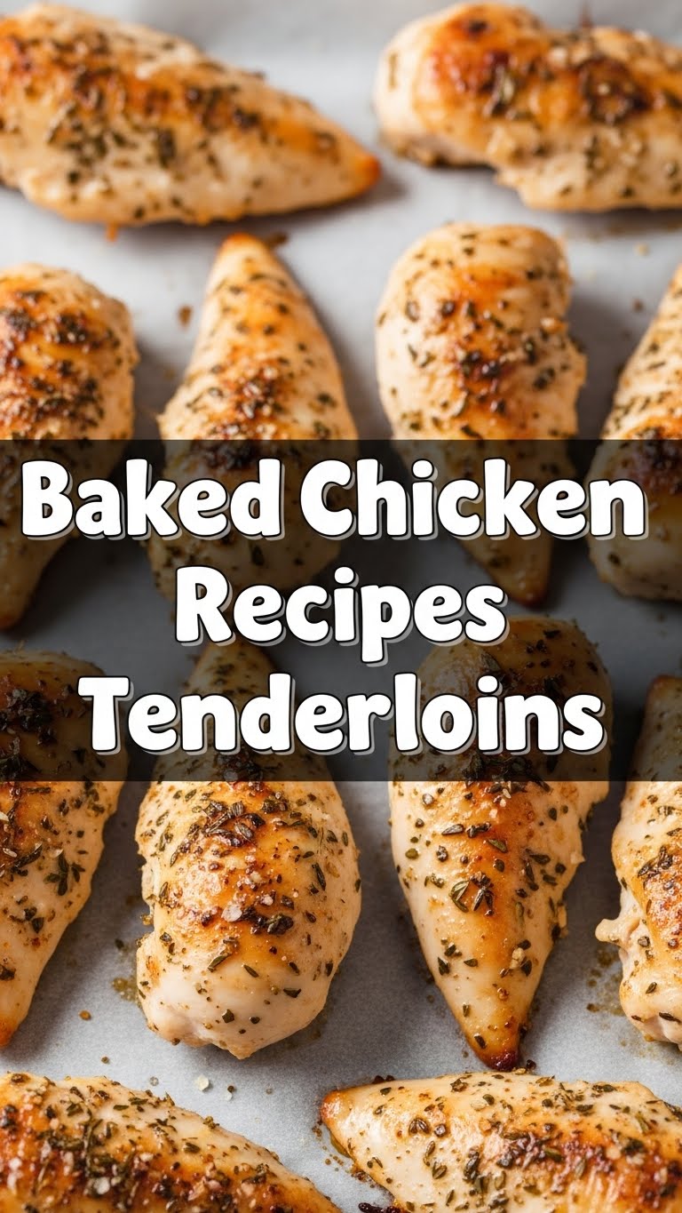 Baked Chicken Recipes Tenderloins