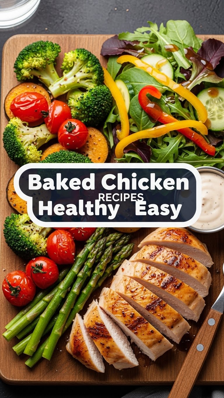 Baked Chicken Recipes Healthy Easy