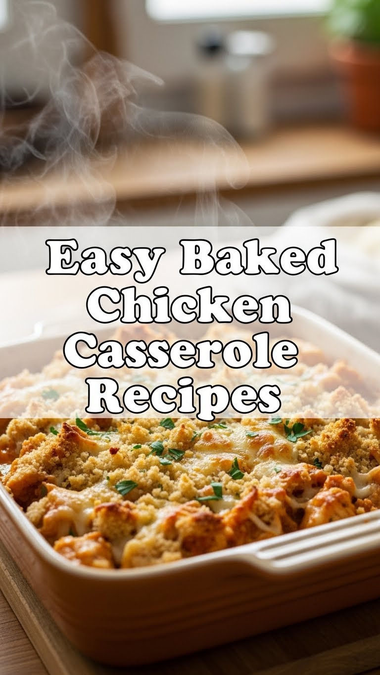 Easy Baked Chicken Casserole Recipes