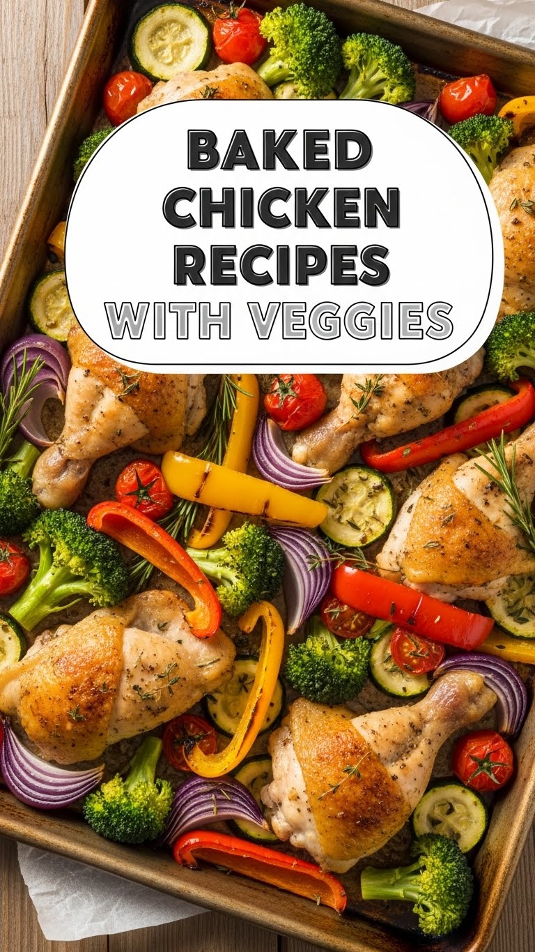 Baked Chicken Recipes With Veggies