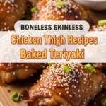 Boneless Skinless Chicken Thigh Recipes Baked Teriyaki