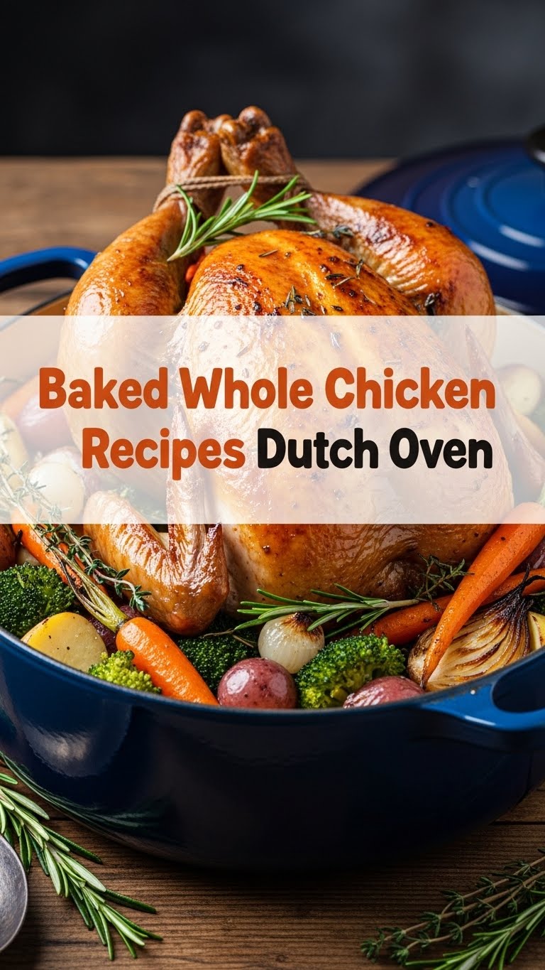 Baked Whole Chicken Recipes Dutch Oven