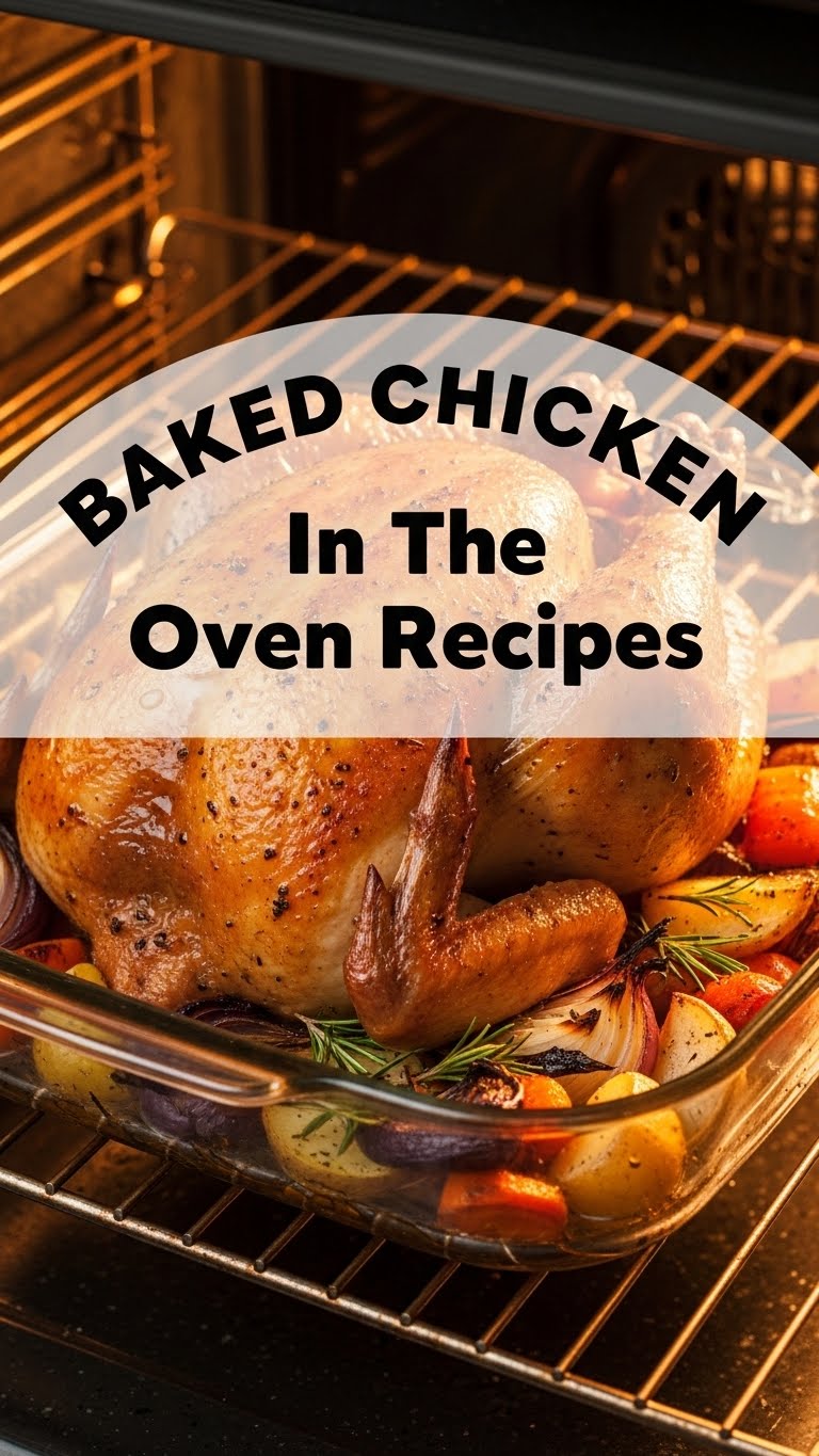 Baked Chicken In The Oven Recipes