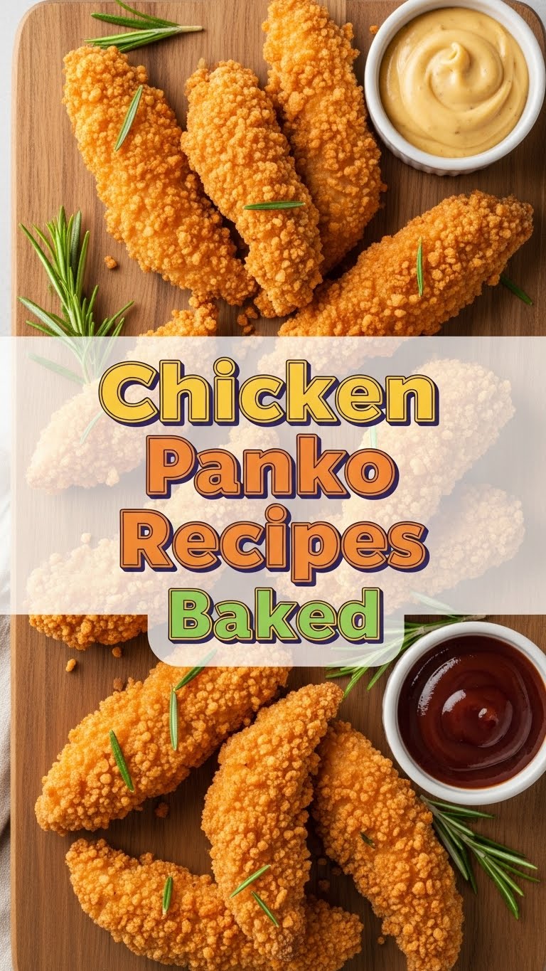 Chicken Panko Recipes Baked