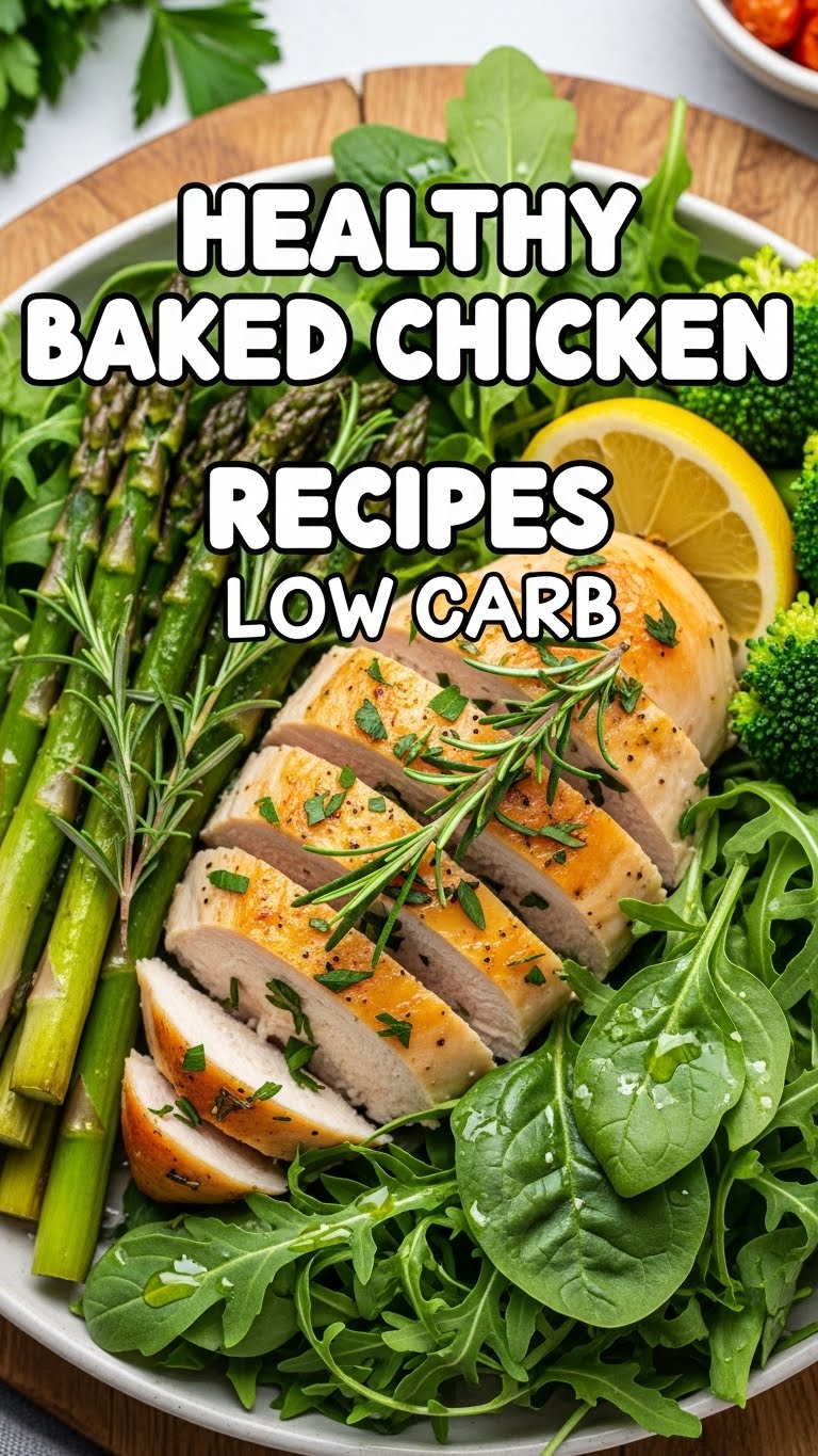 Healthy Baked Chicken Recipes Low Carb