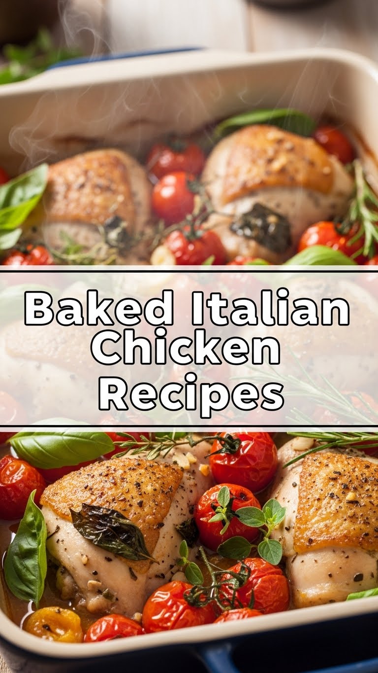 Baked Italian Chicken Recipes