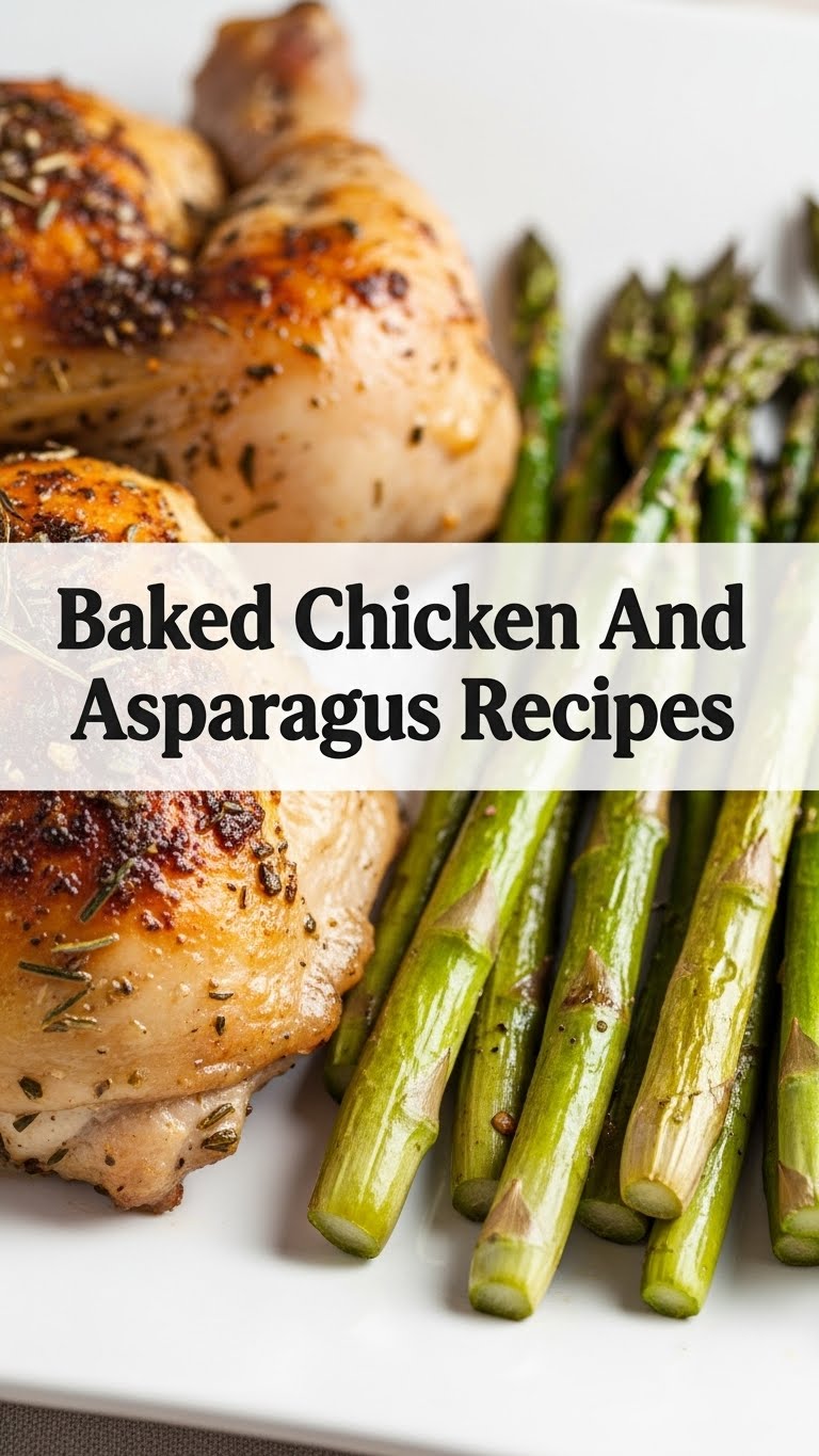 Baked Chicken And Asparagus Recipes