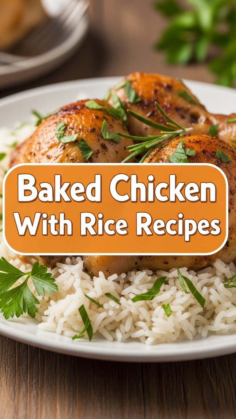 Baked Chicken With Rice Recipes