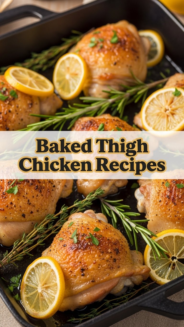 Baked Thigh Chicken Recipes