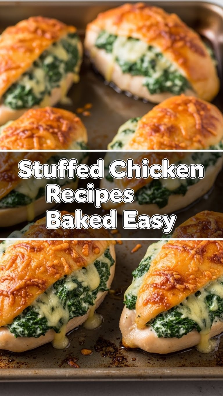 Stuffed Chicken Recipes Baked Easy