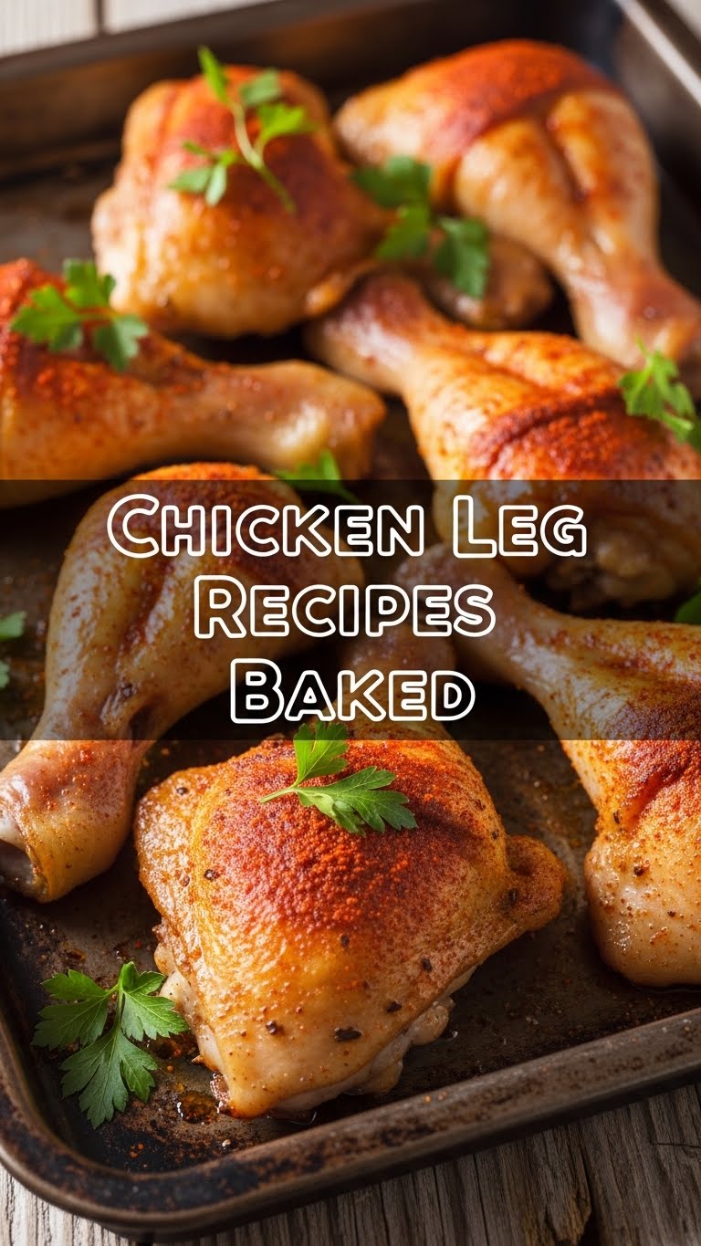 Chicken Leg Recipes Baked