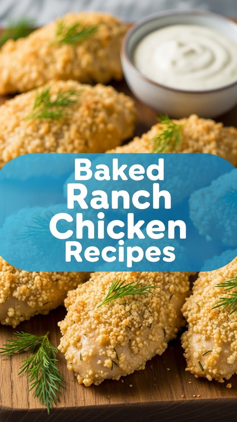 Baked Ranch Chicken Recipes