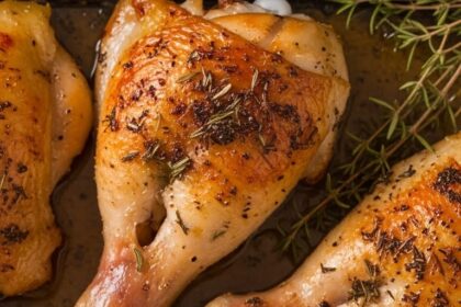 Chicken Leg And Thigh Recipes Oven Baked