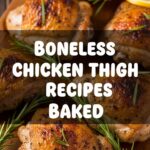 Boneless Chicken Thigh Recipes Baked