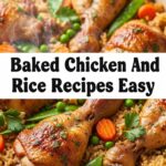 Baked Chicken And Rice Recipes Easy