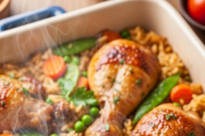 Baked Chicken And Rice Recipes Easy