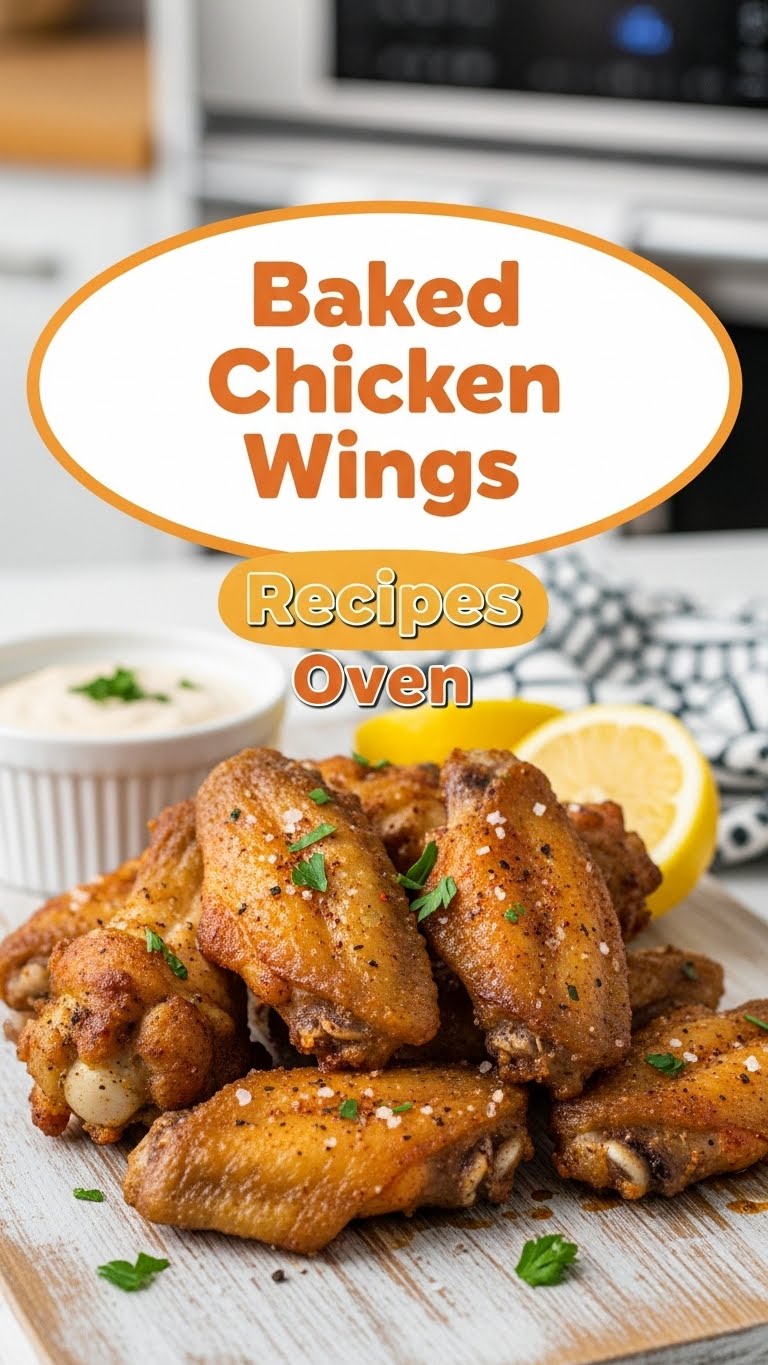 Baked Chicken Wings Recipes Oven