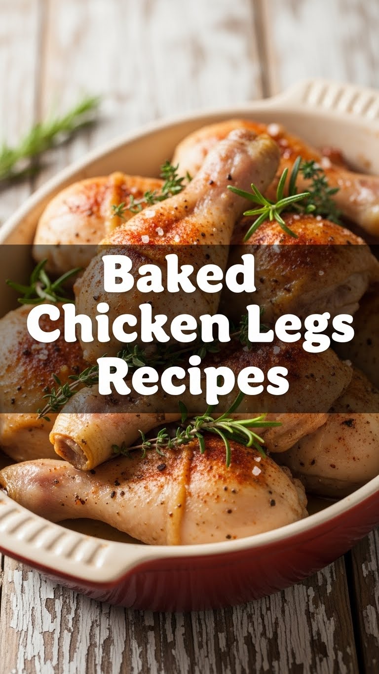Baked Chicken Legs Recipes