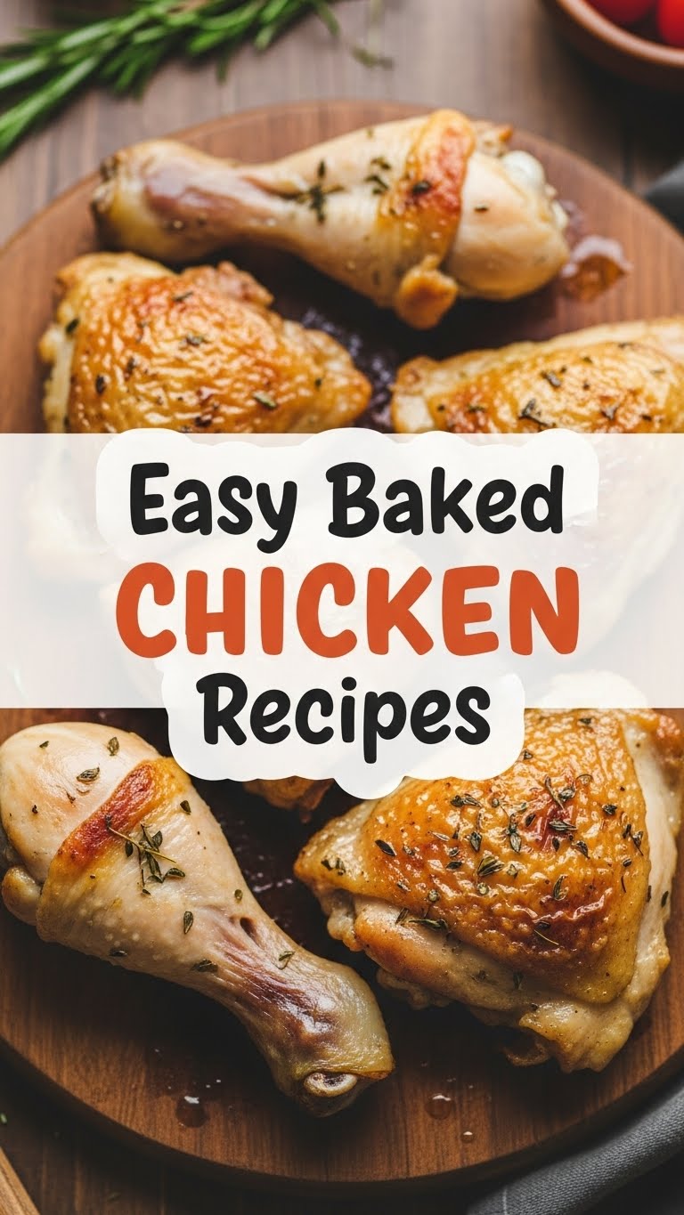 Easy Baked Chicken Recipes