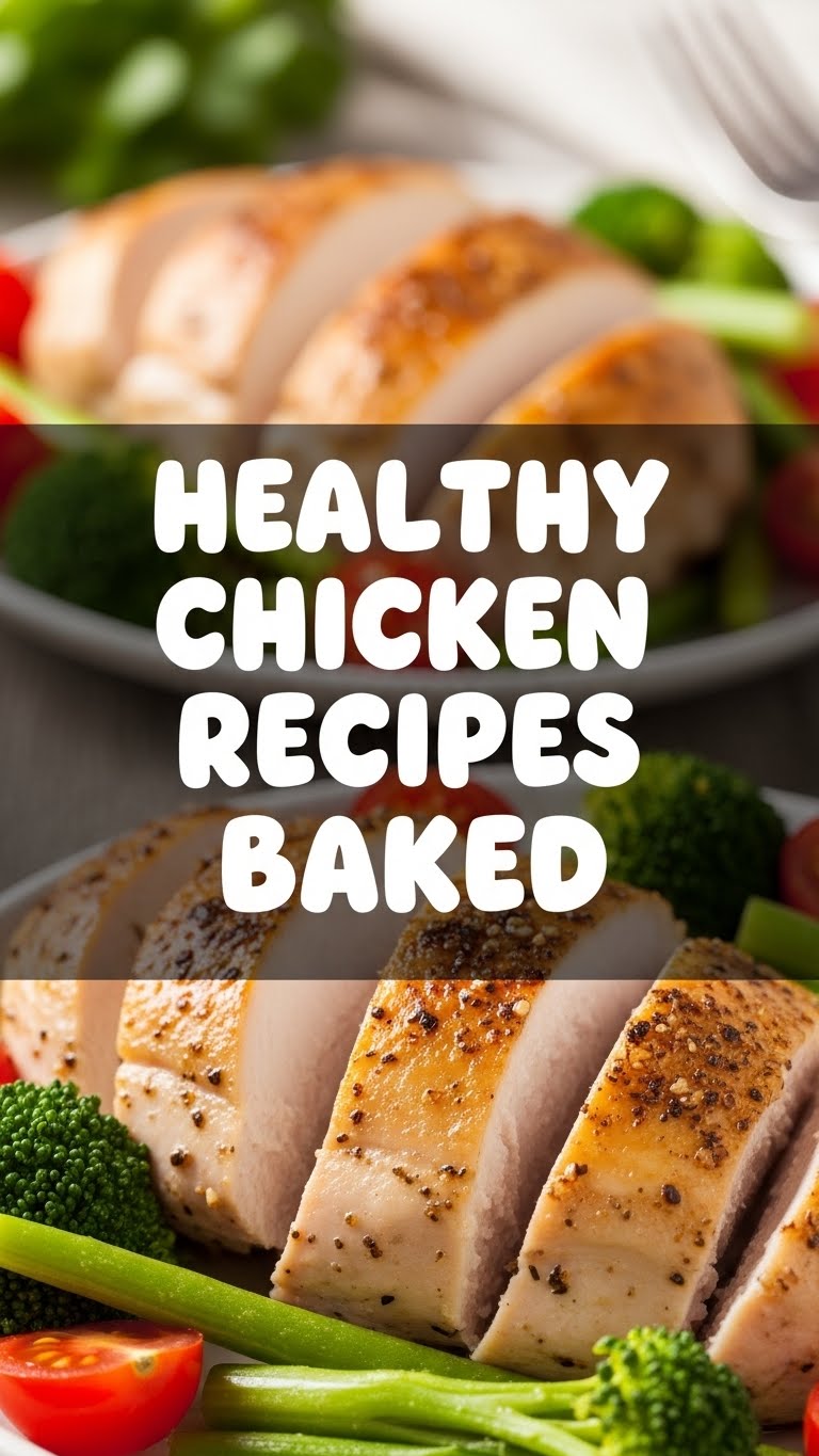 Healthy Chicken Recipes Baked
