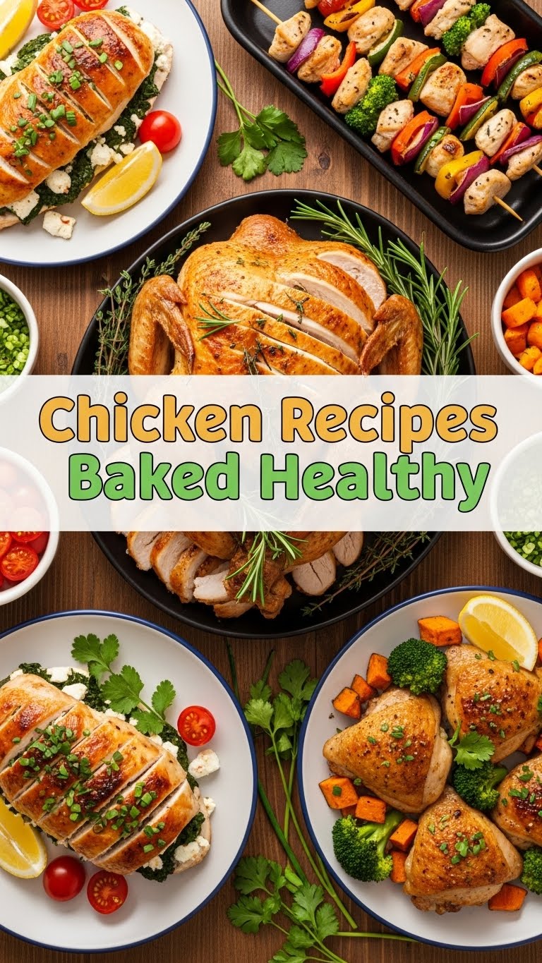 Chicken Recipes Baked Healthy